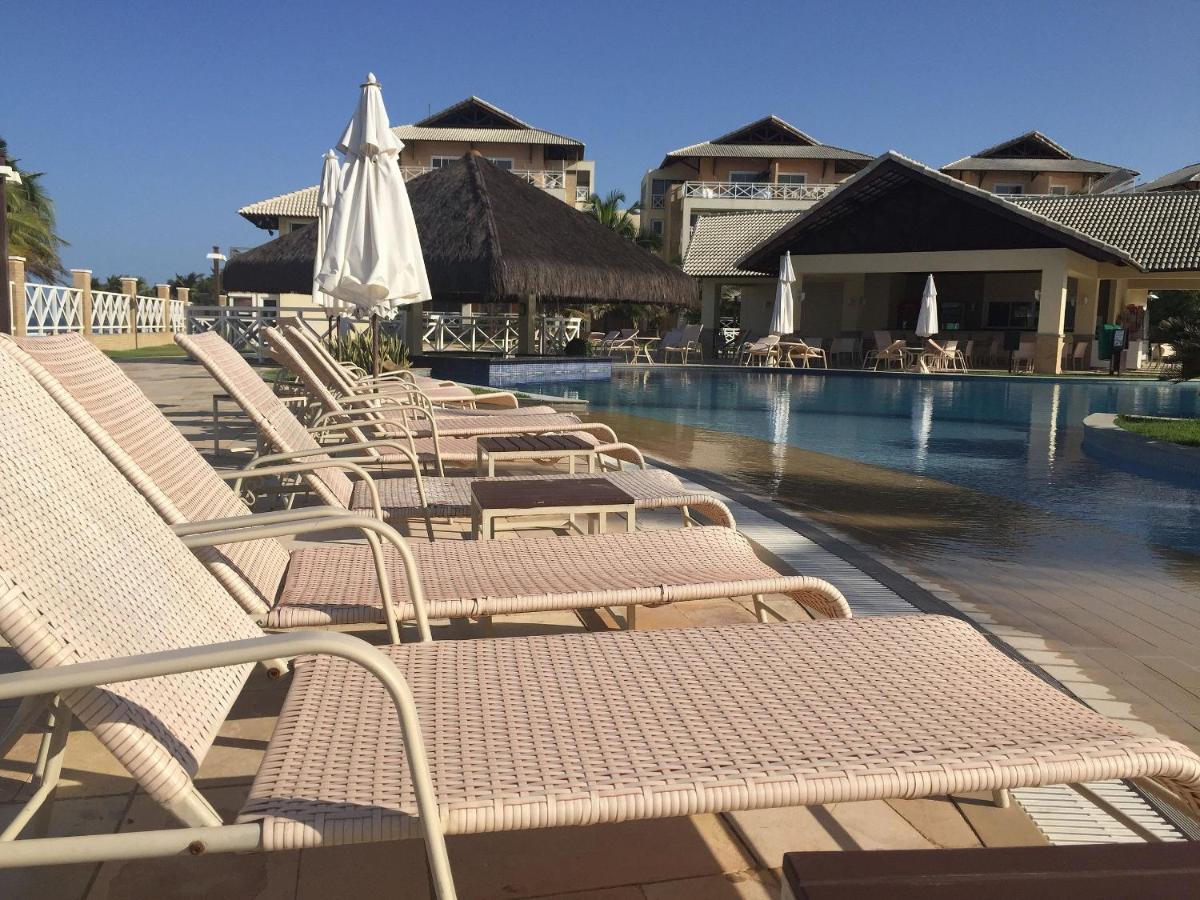 Portamaris - Luxo Duplex , 4 Suites - Pe Na Areia Aquiraz Kültér fotó