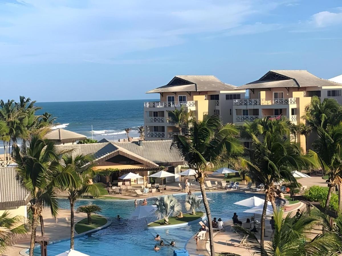 Portamaris - Luxo Duplex , 4 Suites - Pe Na Areia Aquiraz Kültér fotó