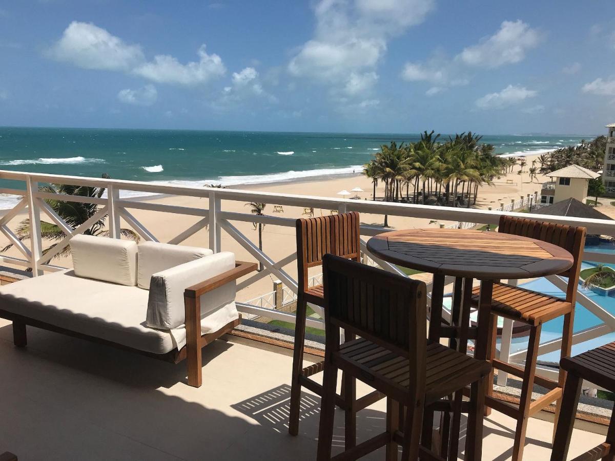 Portamaris - Luxo Duplex , 4 Suites - Pe Na Areia Aquiraz Kültér fotó