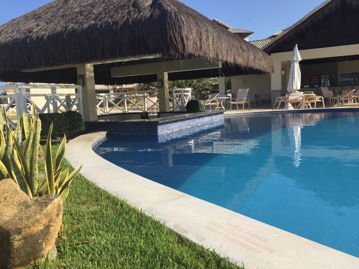 Portamaris - Luxo Duplex , 4 Suites - Pe Na Areia Aquiraz Kültér fotó
