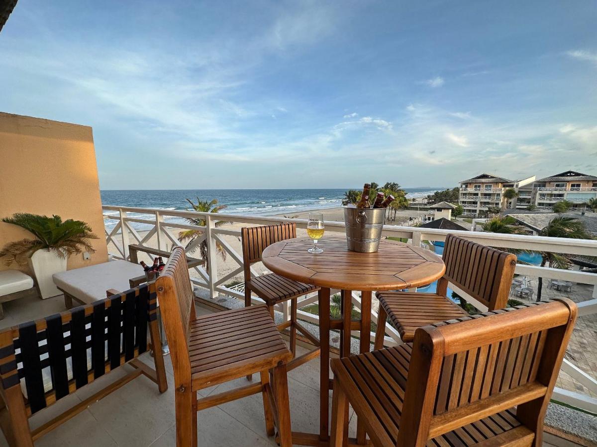 Portamaris - Luxo Duplex , 4 Suites - Pe Na Areia Aquiraz Kültér fotó