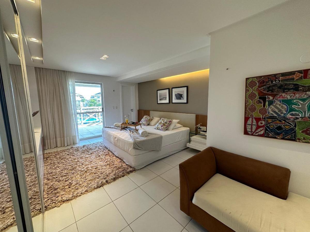 Portamaris - Luxo Duplex , 4 Suites - Pe Na Areia Aquiraz Kültér fotó