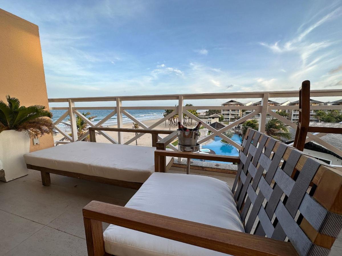 Portamaris - Luxo Duplex , 4 Suites - Pe Na Areia Aquiraz Kültér fotó